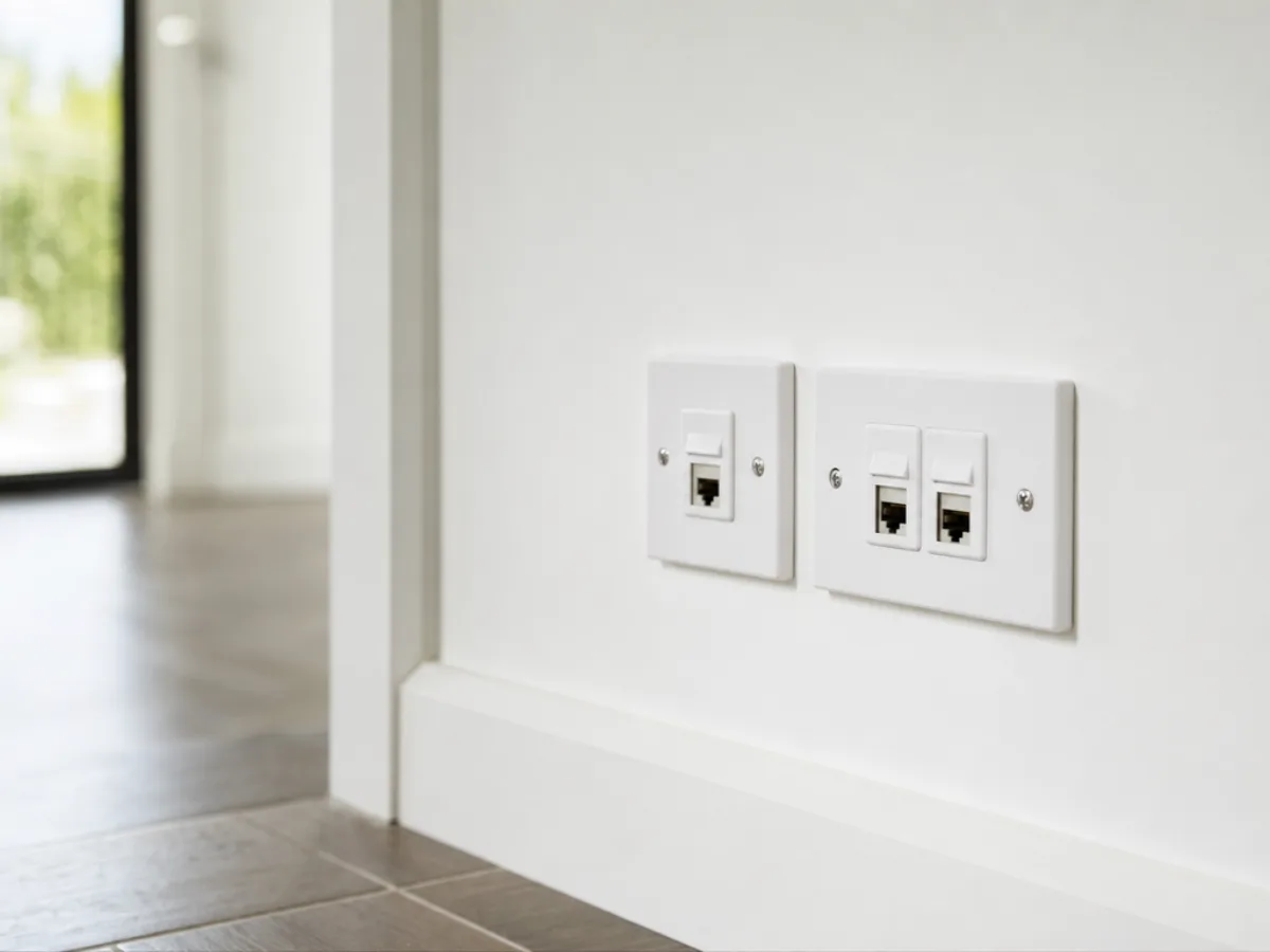 Data and network point installation