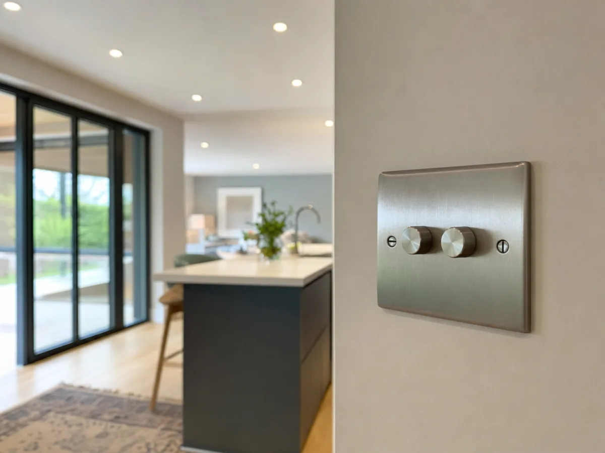 Light fitting and switch replacement