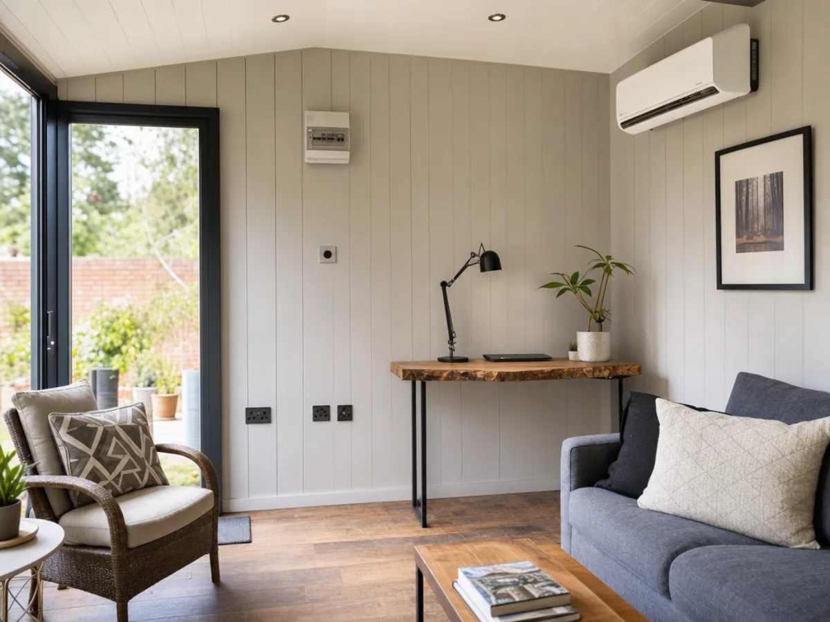 Outbuilding and summerhouse electrics