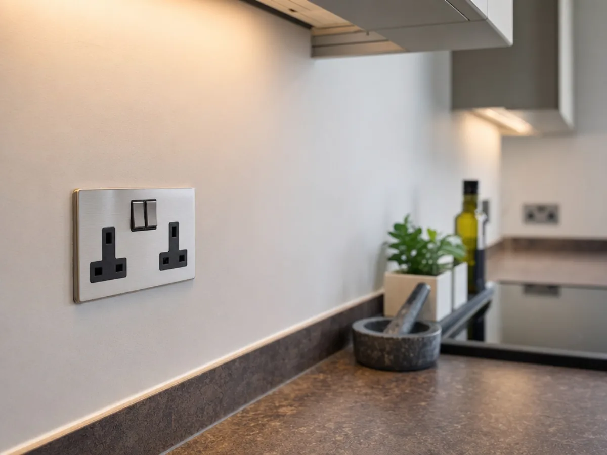 Socket and switch installation